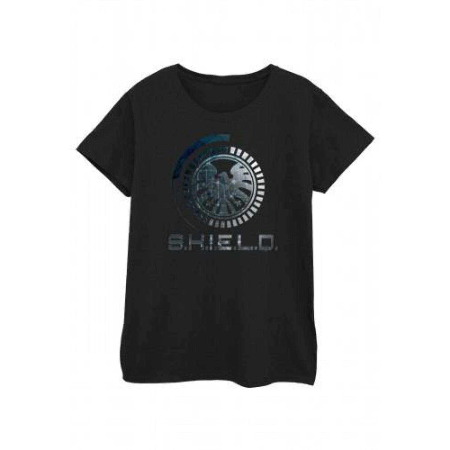 

Marvel Womens_Ladies Agents Of SHIELD Circuits Cotton T-Shirt S чёрный