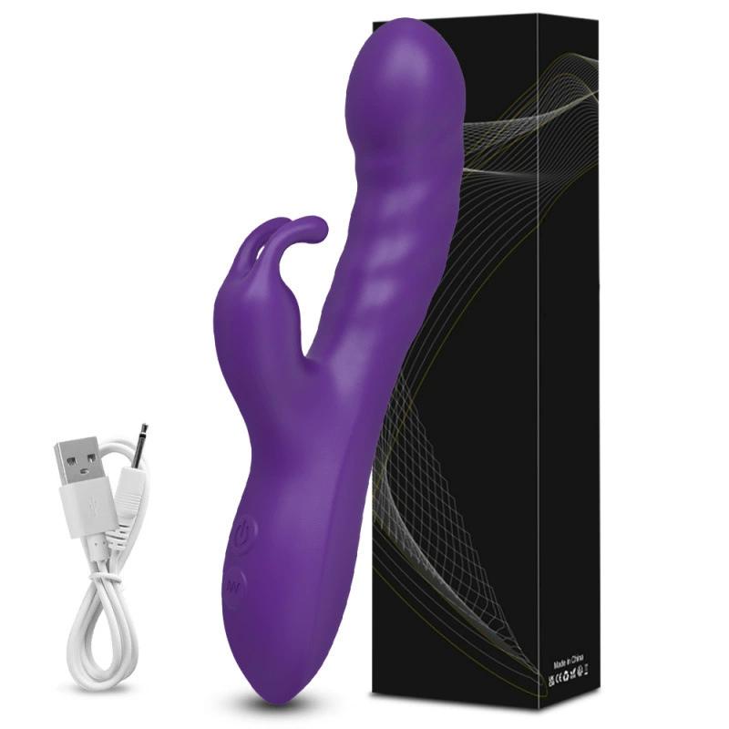 1 Pcs Rabbit Vibrator Clitoris Stimulator Vibrator with 10 Vibration Mode, Personal Massager, Sex Toys for Women