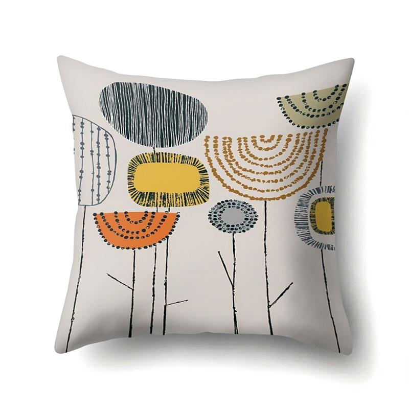 Polyester Pillowcase Automobile Decoration Home Printed Pillowcase