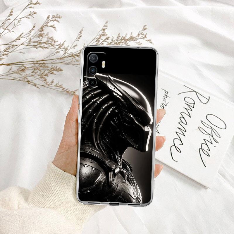 Aliens vs Predator Xenomorph Transparent Phone Case for Motorola Moto Edge 20 30 40 50 S30 Fusion Ultra Pro Neo Lite + G200 G23