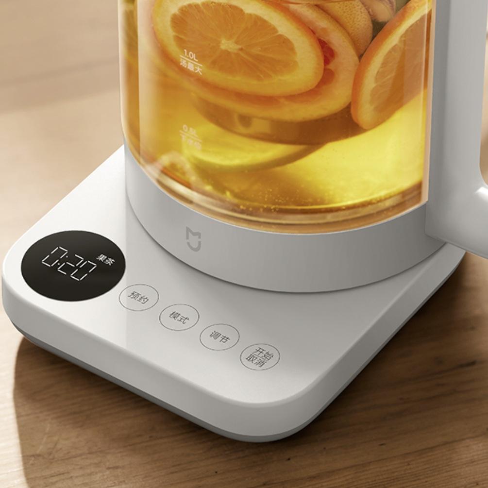 Ny Xiaomi Mi Home Multifunksjonell Helsegryte N1 Vannflaske, Multifunksjonelt Tesett 1,5L Kapasitet (Hvit)