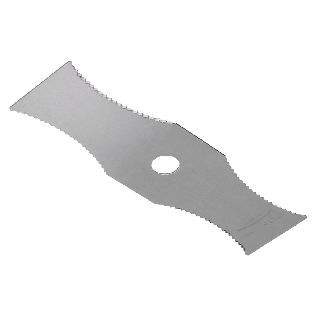 Arc Lawn Mower Blade White Steel Weeder Blade Grass Trimmer Accessories Parts with Sawtooth