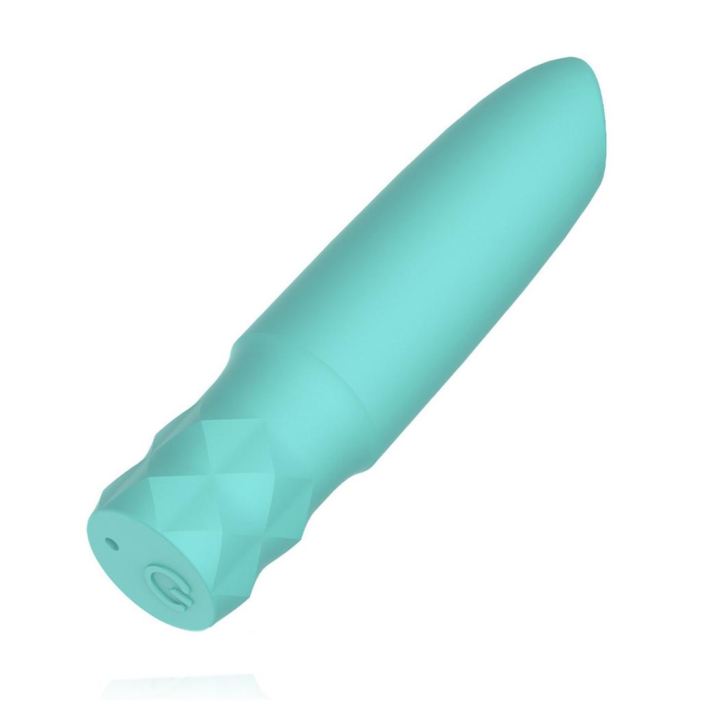 Mini Silicone Vibrator Bullet Personal Massager Compact Waterproof Rechargeable Small Size Quiet Motor