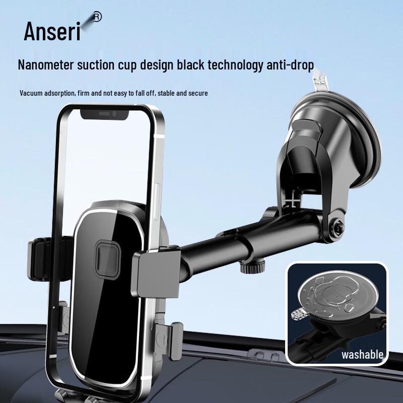Ansur 2-in-1 Car Phone Holder for Air Vent & Dashboard