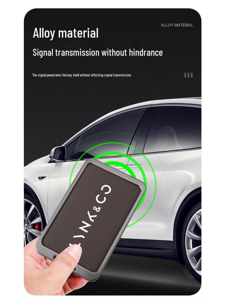 Lynk & Co 08/09 New Energy Car Key & NFC Card Holder Protective Case (2024 Model)