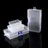Transparent Rectangular Plastic Lock Empty Box, Sample Box, Spare Parts Packaging Box, Tool Storage Box