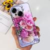 Flower Butterfly Women Fashion Back Cover For Tecno Spark GO 1 Spark GO 2025  Phone Funda Black Matte Soft TPU Silicone