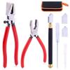 Glass Cutter Tools Set Glass Cutting Tool Kit Glass Cutter Glass Running Pliers Breaker Pliers Stained Glass Tools