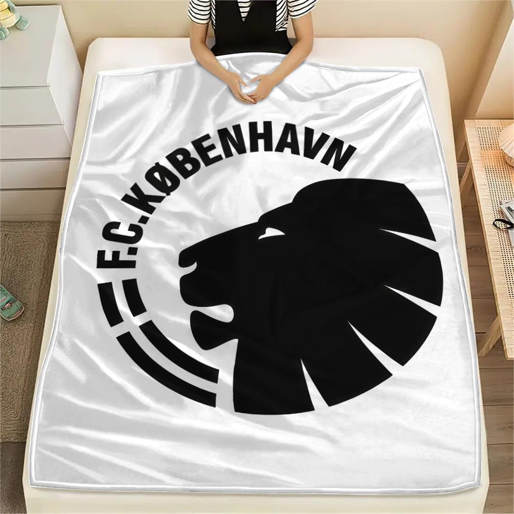 FC. København Flanelldecke, Hohe Qualität, Bequem für alle Jahreszeiten, Heimdekoration, Wärme und Komfort