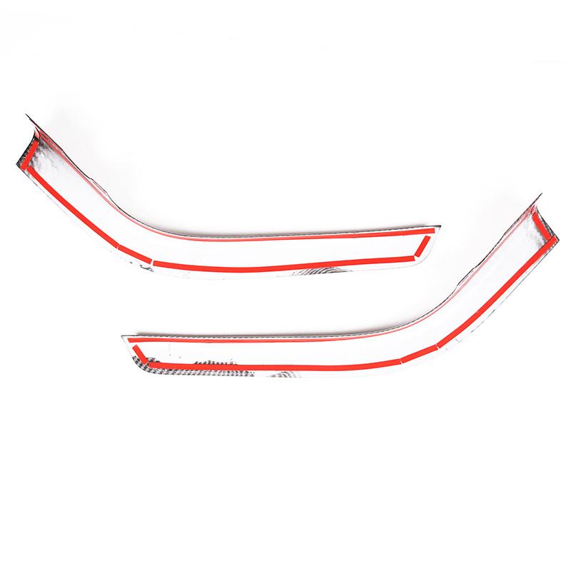 For Land Rover Range Rover Sport 2010-2013 ABS Carbon Fiber Car Center Console Side Trim Strip Sticker Car Accessories