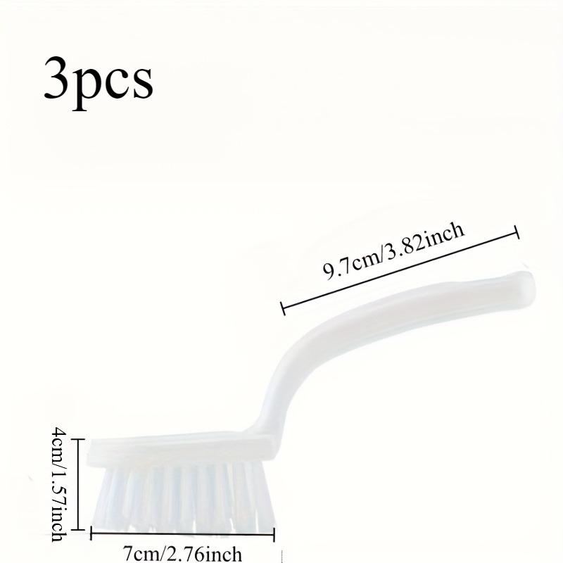 3/5pcs Soft Bristle Crevice Brush - Handheld Cleaning Tool for Bathroom,Kitchen - No Dead Corner Design Ideal for Housewarming