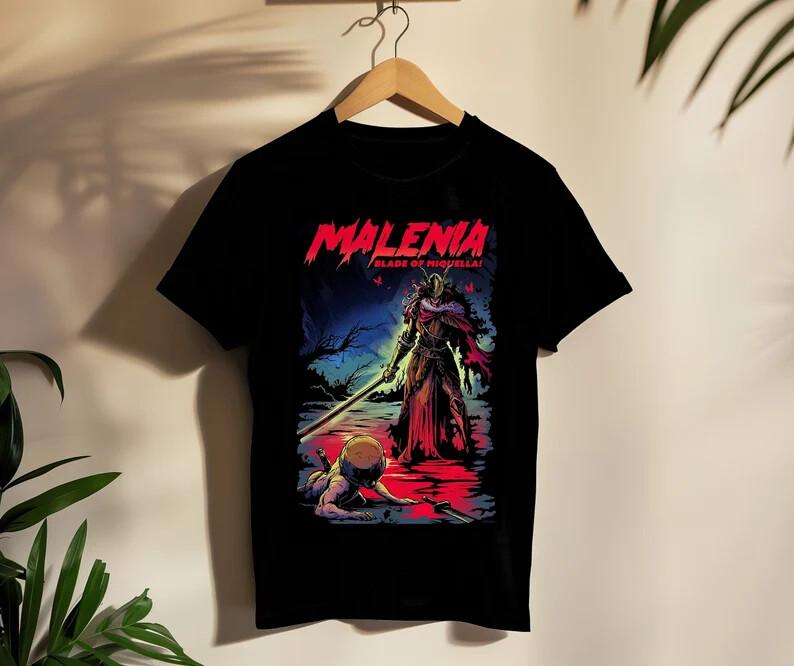 Top TShirt Malenia Blade of Miquella Now Rot Unisex T-Shirt M