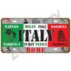 Retro Metal Tin Sign - Country License Plate for Home Bar Garage Man Cave Wall Decor