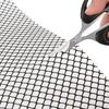 Roof Gutter Filter Screen Black Gutter Guard For Rainwater Drainage Gutter