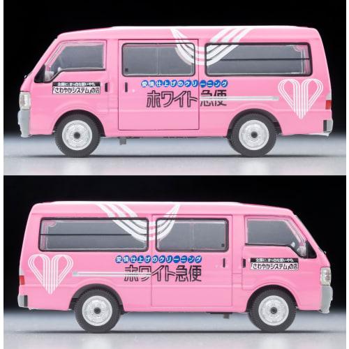 TOMYTEC Tomica Limited Vintage Neo 1/64 Scale LV-N310c Mazda Bongo Brawny Van (White Express) Finished Model 336129