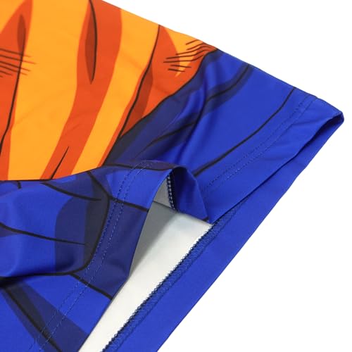 Dragon Ball Z Compression T-Shirt, Goku, Combat Suit, Turtle, Stretch, Moisture-Wicking, Quick-Drying, Character Goods