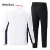 Unisex Chinese Martial Arts Sports Uniform: New Style Two-Piece Casual Suit with Stand-up Collar for Coaches and Teams Running or Training
