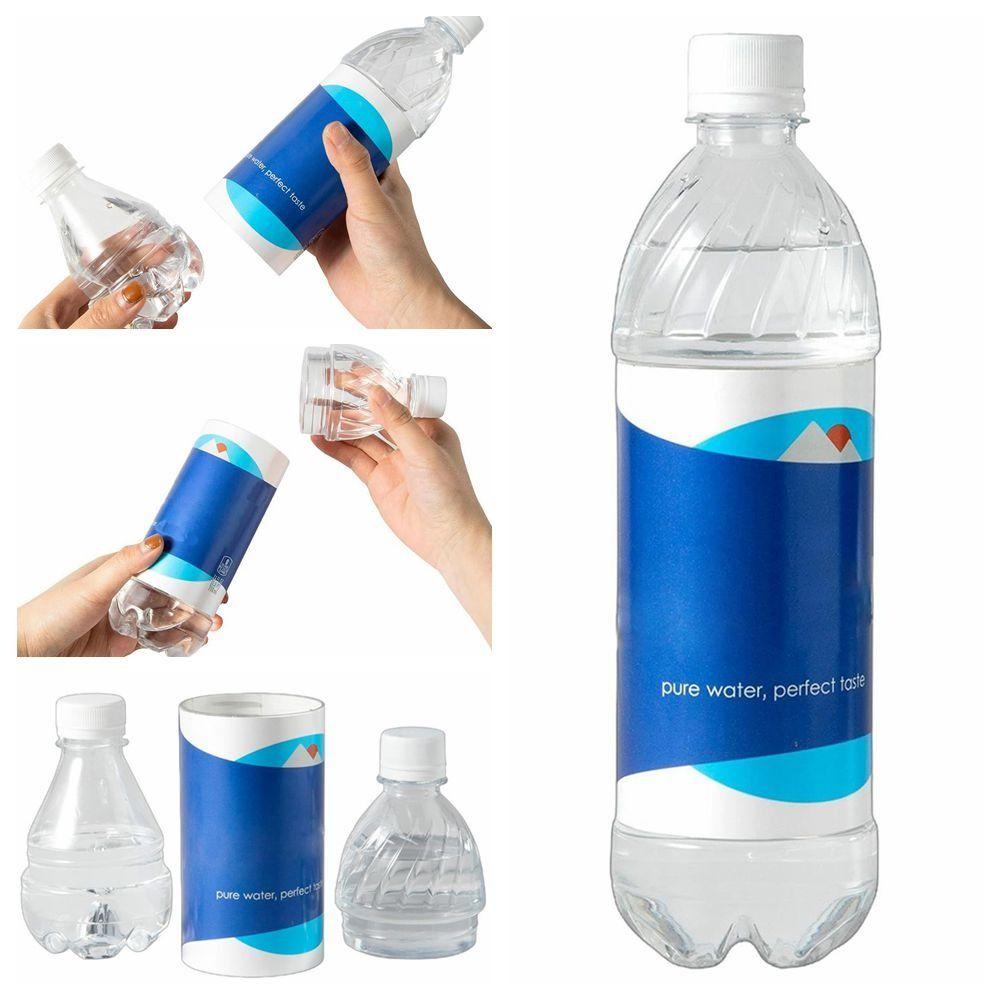 Wear-resistant Bottle Secret Container Waterproof Money Safe Water Bottle Can  Yoga Sports