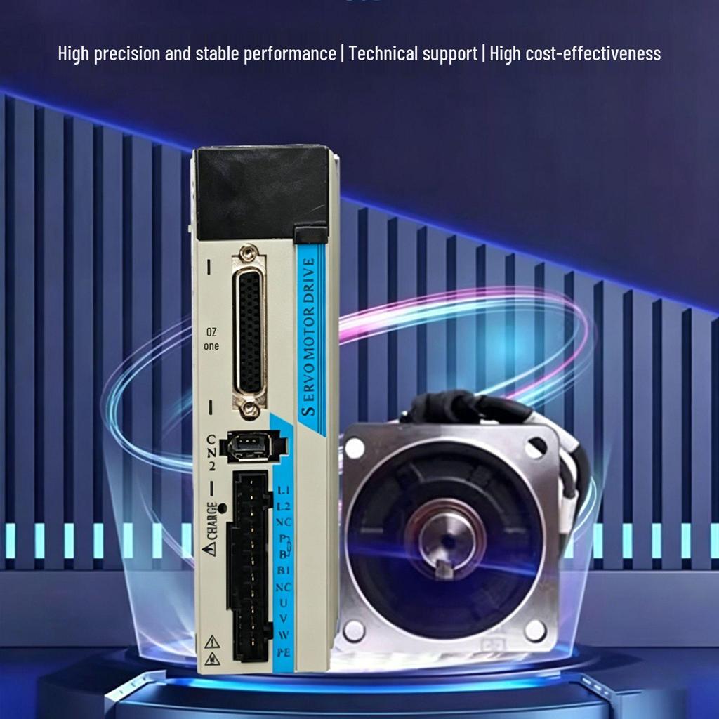 1000W High-Power Compact 60/80 Driver Three-Phase Pulse Servo Motor Control Set