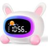 Réveil pour Enfants Ok pour Réveiller les Enfants avec Entraînement au Sommeil et Machine à Sons Cadeau d'Anniversaire pour Garçons Filles