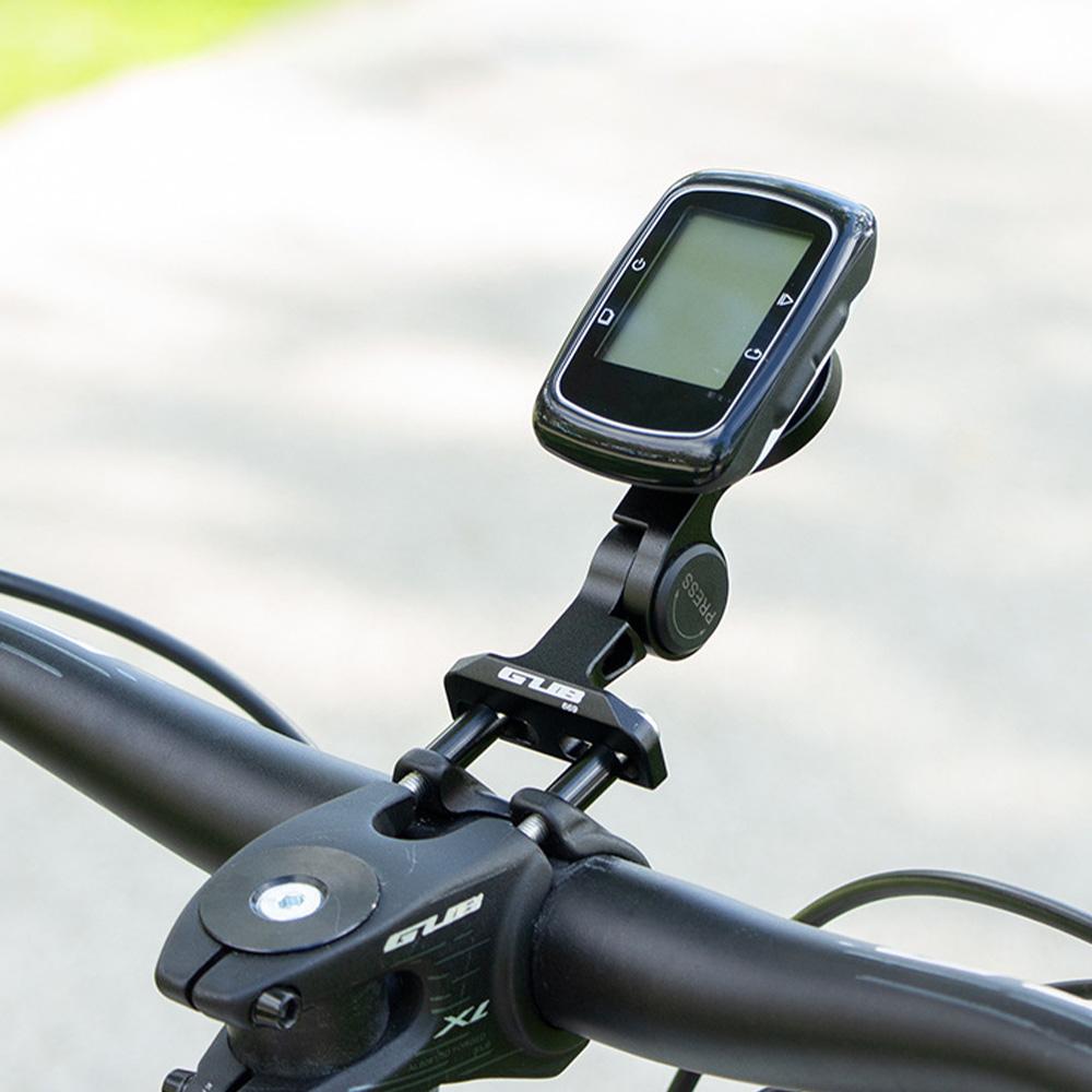 Bike Computer Mount Aluminum Alloy Bicycle Mounting Bracket for Guages Adjustable Bike Front
