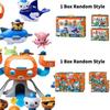 Authentic Octonauts Captain Barnacles Peso Kwazii Plush Figurines Boys Gift Set