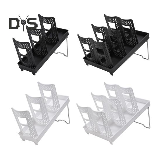 Suport de pahare reglabil Distribuitor de pahare de unica folosinta cu panouri detasabile Organizator de pahare pentru paie de cafea pentru paie