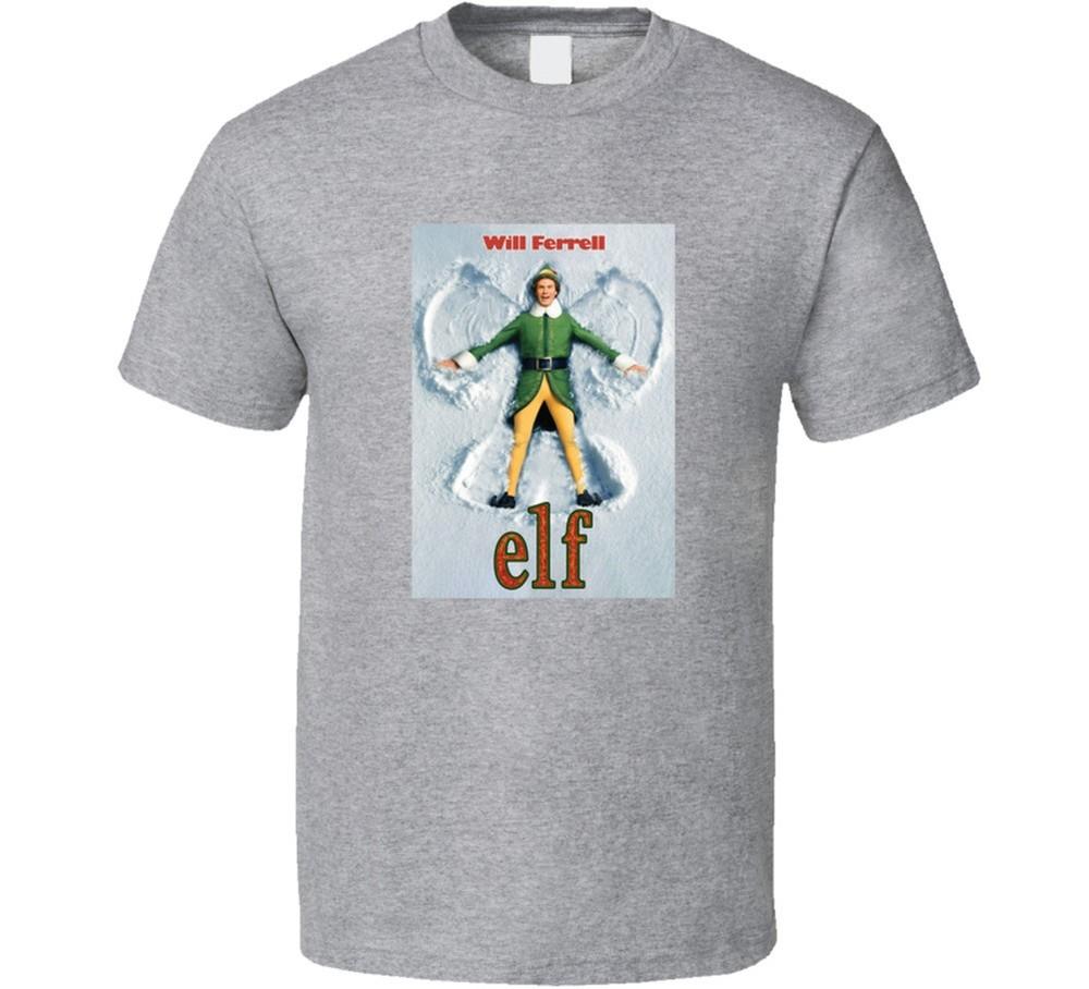 Elf Movie Tee Classic Christmas Holiday Comedy Film T Shirt Unisex T-Shirt M