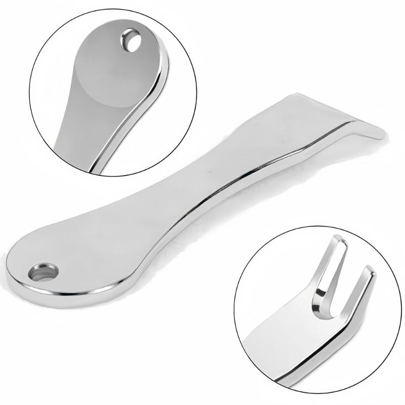 Acoustic Guitar Bridge Pin Set with Saddles and Metal Puller Tool Suitable for Easy String Replacement and Maintenance