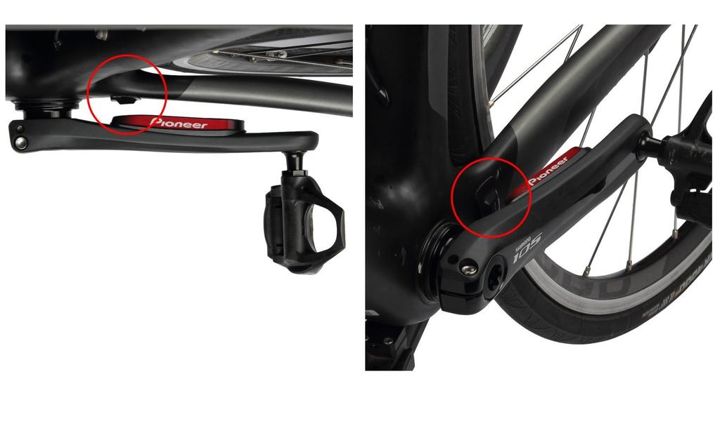 Pioneer SGY-MG910P Pedaling Monitor Sensor Patch-Type Magnets (2 pieces) with Cushion Included