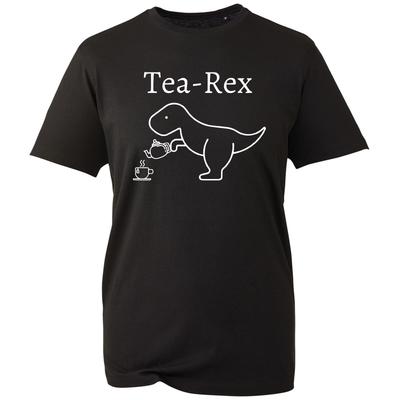 Maglietta Tea-Rex Divertente Preferita Cartone Animato T-REX Top Bambini Uomo Regalo Unisex Tee