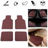 Automobile Universal Foot Pad Automobile Carpet Leather Foot Pad