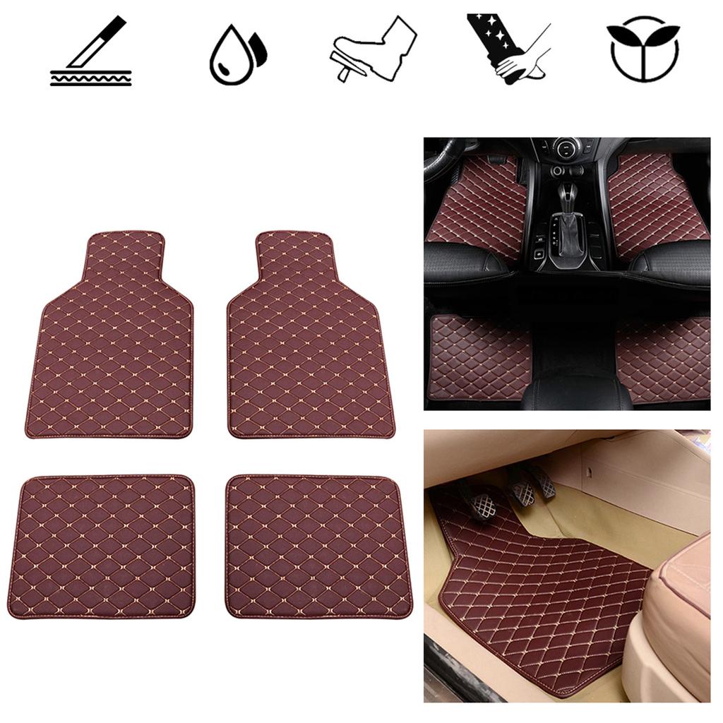 Automobile Universal Foot Pad Automobile Carpet Leather Foot Pad