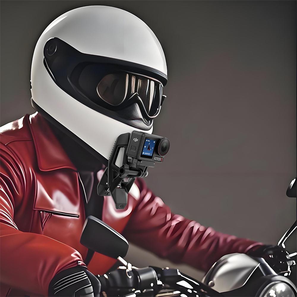 Kit Accesorii Suport Bărbie Cască Motocicletă Pentru Action5 PRO/4/3 GoPro/insta360