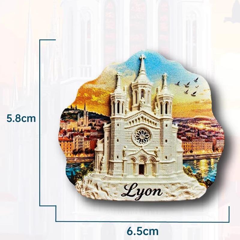 France Souvenirs Montmartre Moulin Rouge Fridge Magnets Menton Nice Provence Reunion Lyon Colmar Fridge Stickers Birthday Gifts