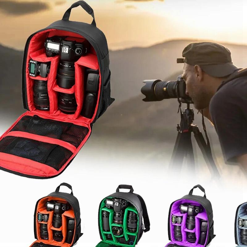 Multi-functional Camera Backpack Video Digital DSLR Bag Waterproof Outdoor Camera Photo Bag Case for Nikon/ for Canon/DSLR/ SONY