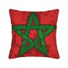 Pillow Cover Morocco  The Kingdom Of Morocco   Cute Funny Pillow Case For Sofa Couch Bed Living Room Pillowcases