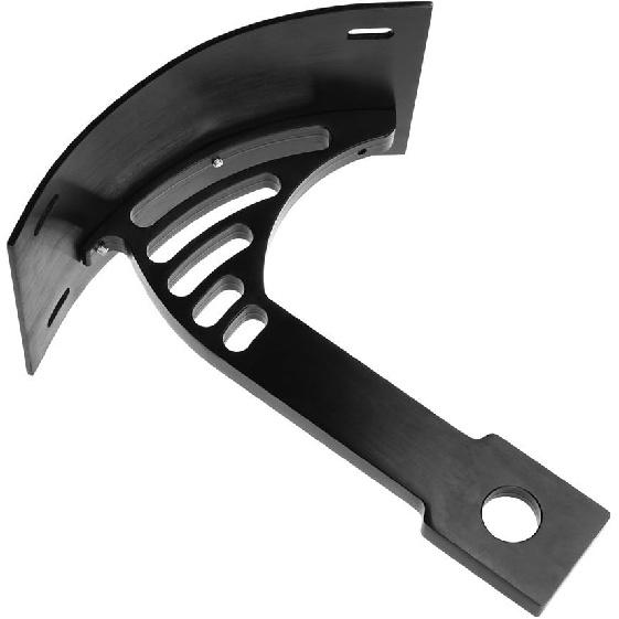 SUNPIE Black Motorcycle Cured Vertical Side Mount Licese Plate Tag Holder Bracket Fits All Sport Bike