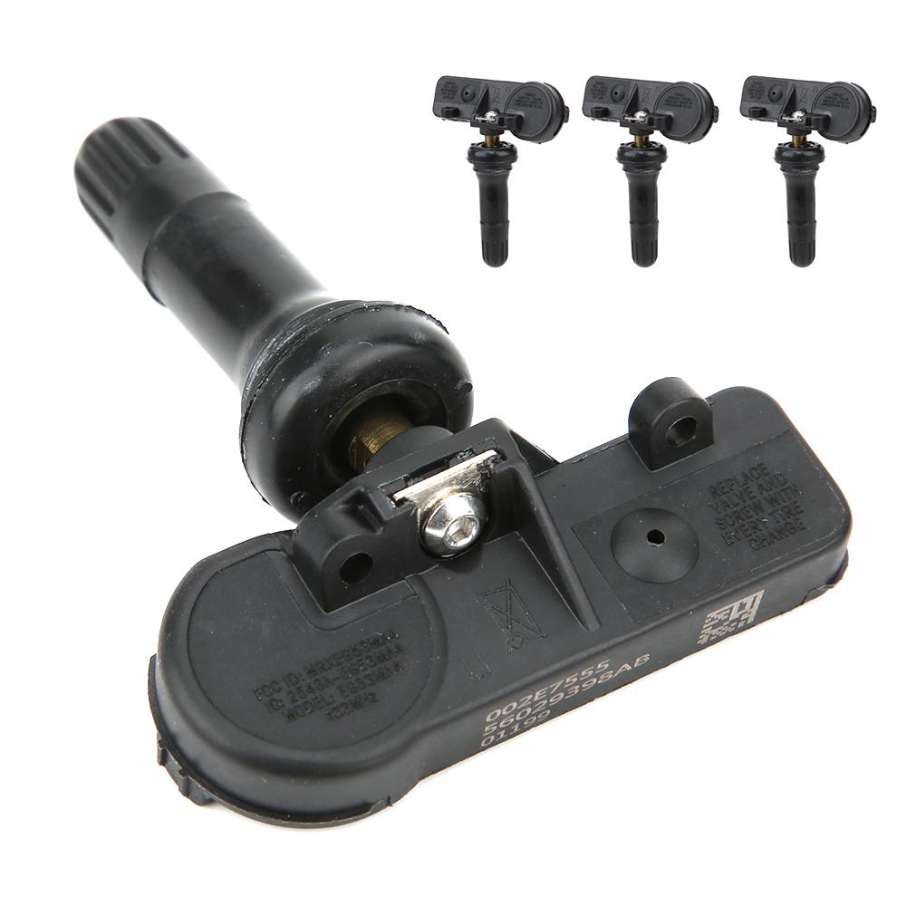 4Pcs Tire Pressure Sensor 68241067AB 433 MHz TPMS Fit for Jeep Wrangler