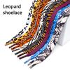 1 Paio Lacci per Scarpe con Fantasia Animale Piatto Lacci per Scarpe da Ginnastica AF1/AJ Lacci per Scarpe Lacci per Scarpe Stampa Tigre/Serpente/Leopardo 120/140/160CM Lacci per Scarpe
