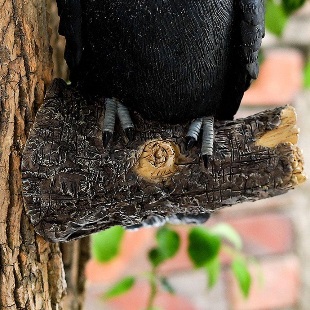 Statuie Realistă Tukan Îmbrățișător de Copac Model Pasăre Figurine Pasăre Figurine Pasăre Tukan Exterior