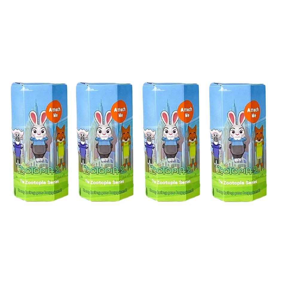 Cartoon Animal Rabbit Judy Fox Mr. Nick Model Toy for Kids Bedroom Decor Ideal Children's Birthday Christmas Gift