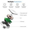 Portable Mini Watch Wireless Charger Dual Port  Type-C Charging For Apple Watch iWatch 10 9 8 7 SE 6 5 4 3 2 1 Fast Charging Pad