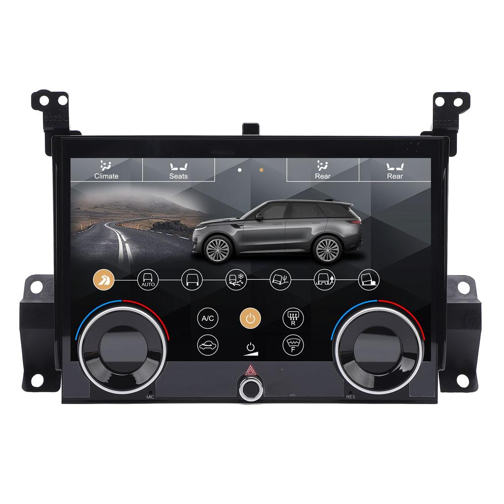 Car AC Touchscreen Panel 10in Seat Heating Temp Memory Day Night Mode Climate Control LCD Screen Replacement for Sport