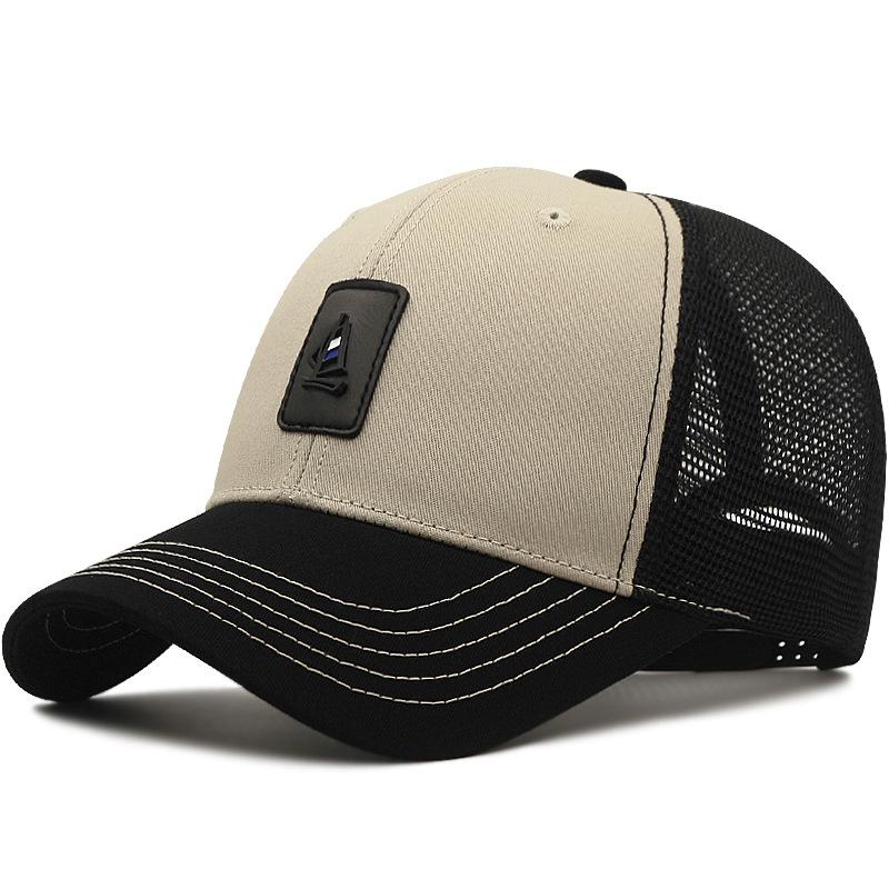 

Big hat men s summer net hat large baseball cap large size cap summer outdoor sun hat L（58-60cm） хакі