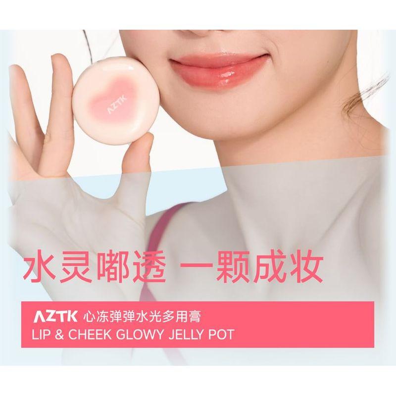 AZTK - Lip & Cheek Glowy Jelly Pot - 6 Farben