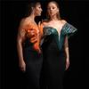 Summer New Bandage Dress Temperament Socialite Bead Waist Thin Long Hip Dress Dance Party