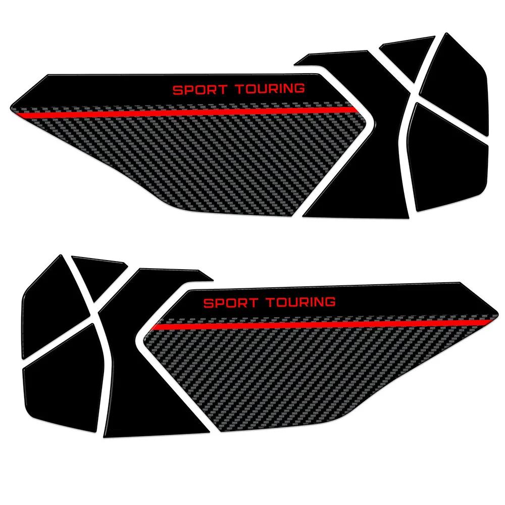 For Tracer 9 Red 2025 Motorcycle Accessories 3D Epoxy Sticker Protection Tank Pad Kit