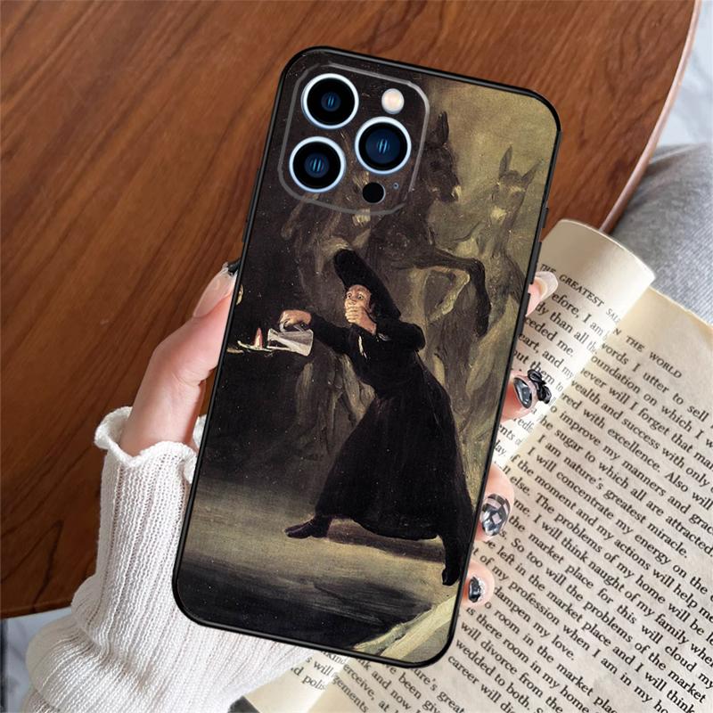 Francisco Goya Paintings Phone Case For iPhone 17 Pro Max 11 12 14 15 16 Pro Max Plus 13 Mini 16e 17 Air Back Cover