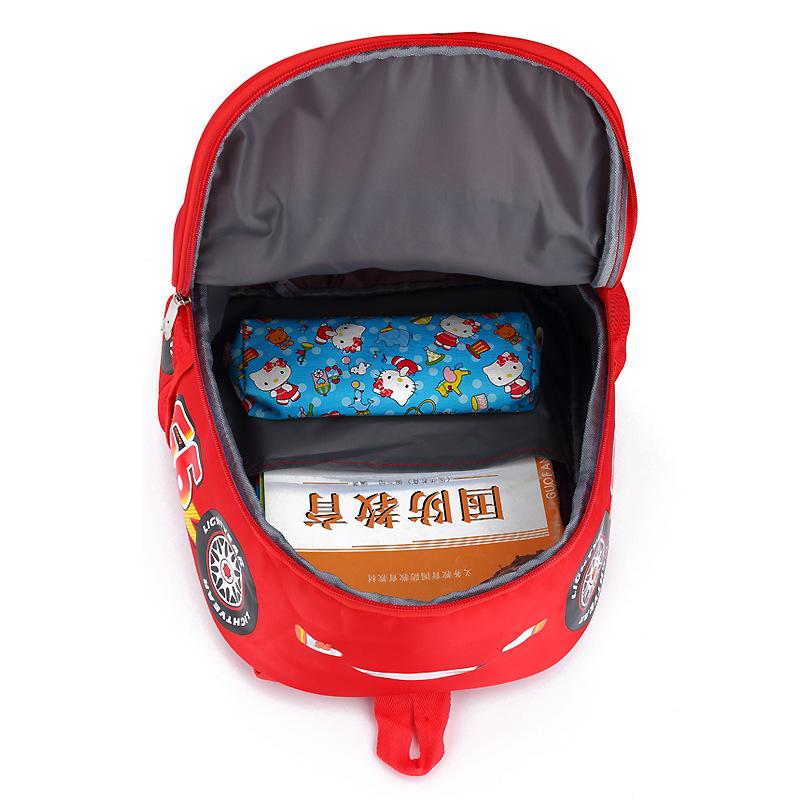 Lightning Mcqueen The Cars Kids Cartoon Backpacks School Bag Gifts